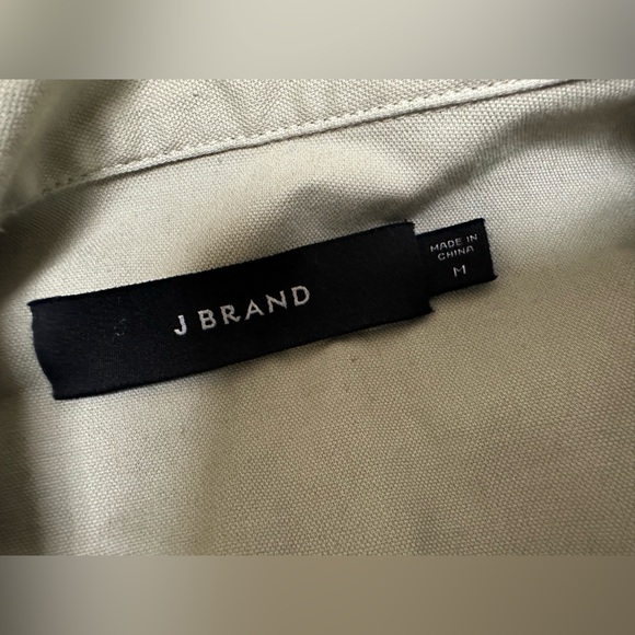 J Brand Teagan Lace-up Utility Military Green Jacket in Gibson 💚 - Picture 9 of 10